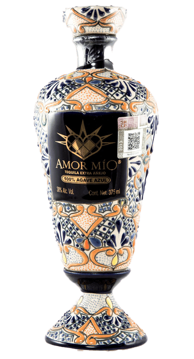 amor mio extra anejo ceramic bottle 2